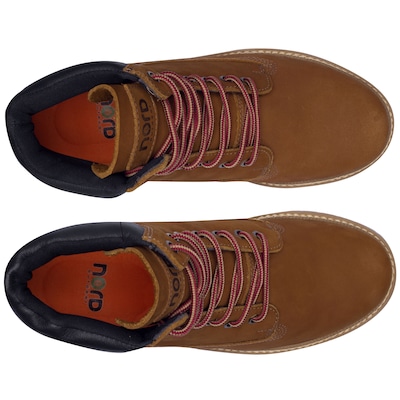 Bota de Couro Nord Bronx Mid New - Masculina - Foto 5