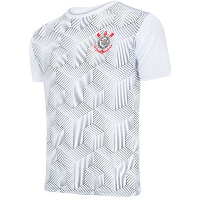 Camiseta do Corinthians Cubos - Infantil - Foto 3