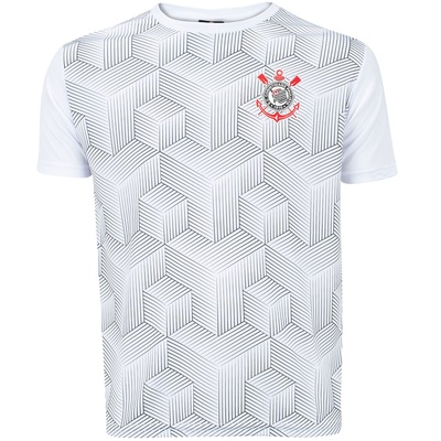 Camiseta do Corinthians Cubos - Infantil - Foto 1