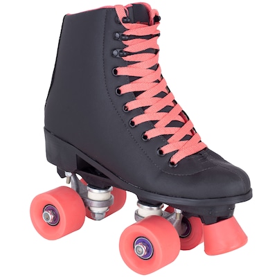 Patins 4 Rodas Retrô Oxer Dark - Foto 1