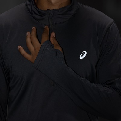 Blusão ASICS Masculino Fleece Half Zíper - Foto 6