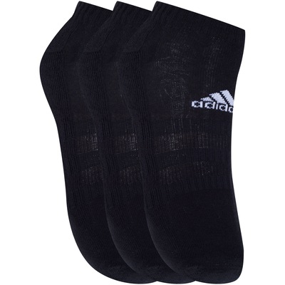 Kit de Meias Sapatilha adidas Cush Low com 3 Pares - 38 a 40 - Feminino - Foto 3