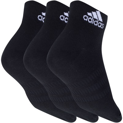 Kit de Meias Cano Curto adidas Light Ank com 3 Pares - 38 a 40 - Feminino - Foto 2