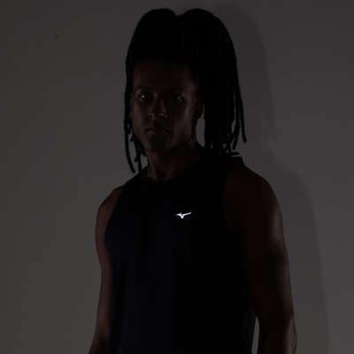 Camiseta Regata Mizuno Spark 2 - Masculina - Foto 4