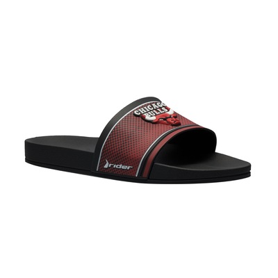 Chinelo Grendene Rider NBA Chicago Bulls - Slide - Adulto - Foto 3