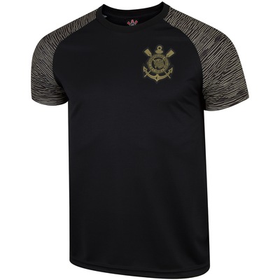 Camiseta do Corinthians Raglan Sublime - Masculina - Foto 3