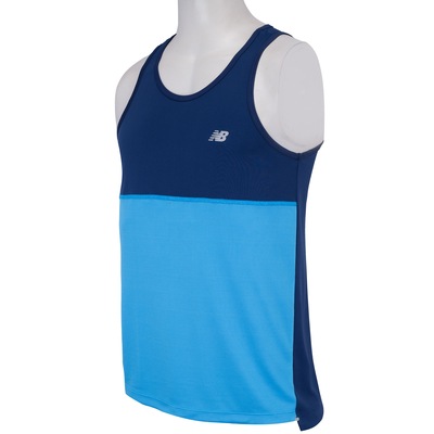 Camiseta Regata New Balance Recorte Performance - Masculina - Foto 3