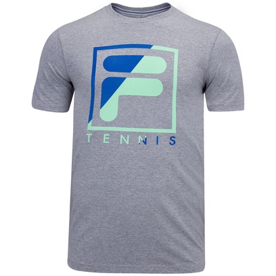 Camiseta Fila Soft Urban Acqua - Masculina - Foto 1