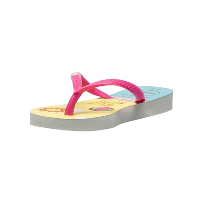 Chinelo Infantil Havaianas Slim Hello Kitty - Feminino - Foto 4