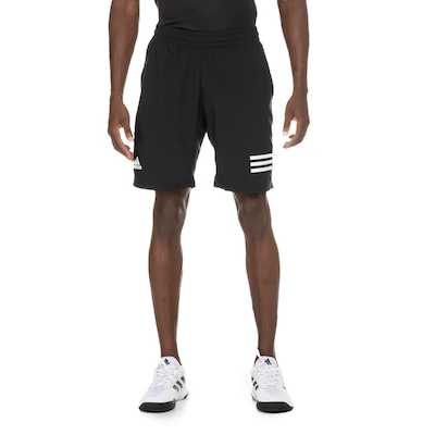 Bermuda adidas Club 3 Listras -  Masculina - Foto 4