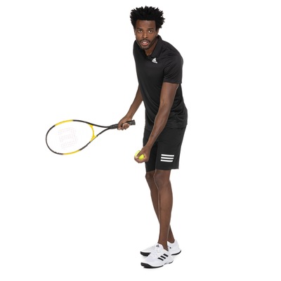 Bermuda adidas Club 3 Listras -  Masculina - Foto 5