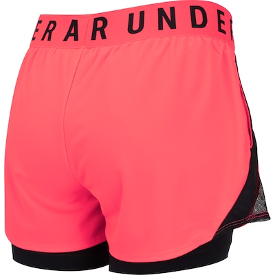 Shorts Under Armour Heatgear Play Up 2 In 1 - Feminino - Foto 2