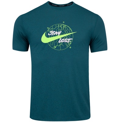 Camiseta Nike Dri-Fit Miler Top SS WR GX - Masculina - Foto 1