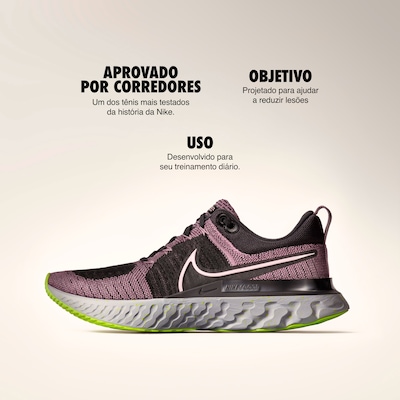 Tênis Nike React Infinity Run Flyknit 2 - Feminino - Foto 4