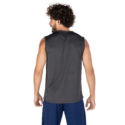 Camiseta Regata Oxer Básica Mescla Bs - Masculina - Foto 3