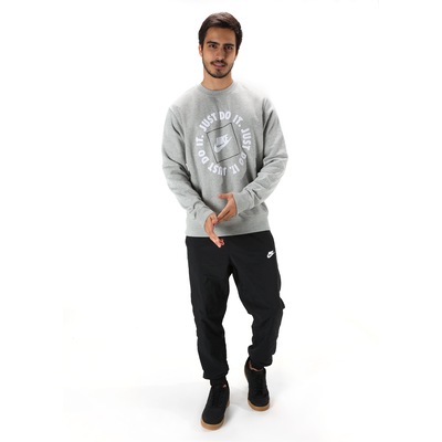 Blusão Nike Sportwear JDI FLC Crew - Masculino - Foto 4