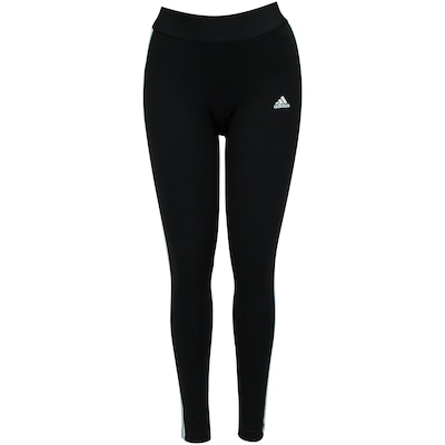 Calça Legging Feminina 3 Listras adidas - Foto 4