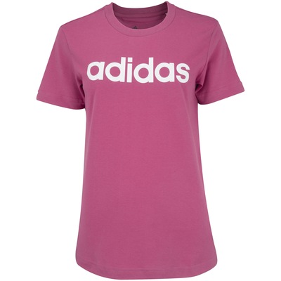 Camiseta adidas Logo Linear - Feminina - Foto 1