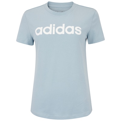 Camiseta adidas Logo Linear - Feminina - Foto 5