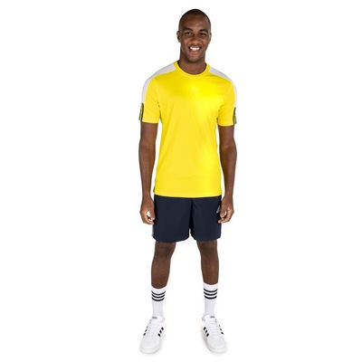Camiseta adidas Manga Curta Color Block Linear - Masculina - Foto 5