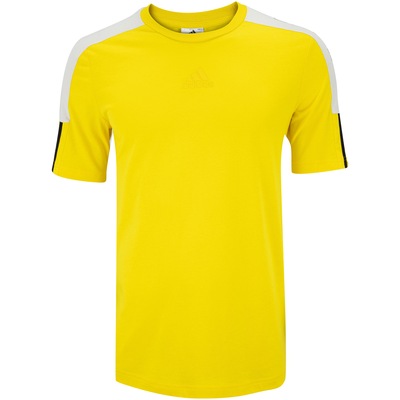 Camiseta adidas Manga Curta Color Block Linear - Masculina - Foto 6
