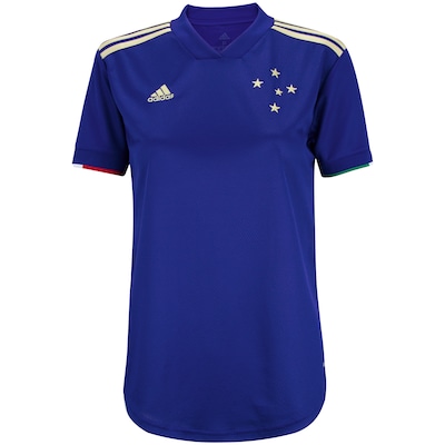 Camisa do Cruzeiro I adidas 2021 - Feminina - Foto 1