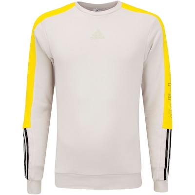 Blusa de Moletom adidas Masculina Color Block Linear - Foto 2
