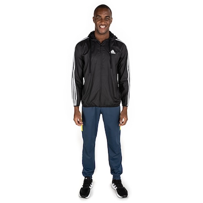 Jaqueta adidas com Capuz Corta Vento Essentials - Masculina - Foto 5
