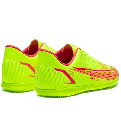 Chuteira Futsal Nike Vapor 14 Club IC - Juvenil - Foto 4