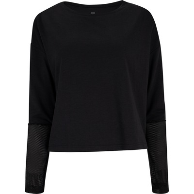Blusa Feminina Manga Longa Cropped Oxer Detail - Foto 6