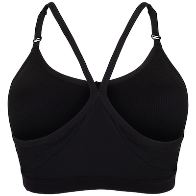 Top Fitness com Bojo Nike Baixa Sustentação Dri-Fit Indy Bra Vneck Adulto - Foto 2