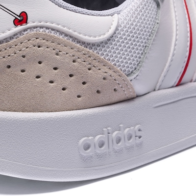 tênis couro adidas breaknet valentine's plus feminino