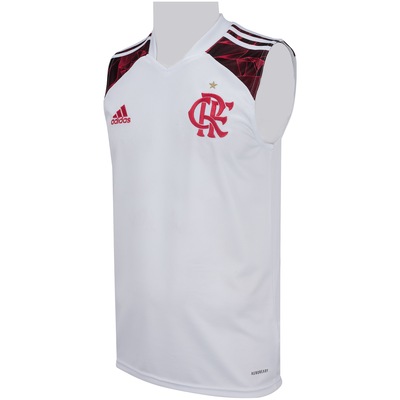 Camiseta do Flamengo II 21 Masculina Regata adidas - Foto 3