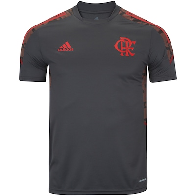 Camisa do Flamengo adidas Treino 2021 - Masculina - Foto 1