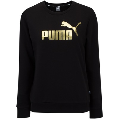 Blusão Puma Metallic Logo Crew Tr -  Feminino - Foto 5