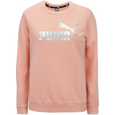 Blusão Puma Metallic Logo Crew Tr -  Feminino - Foto 5