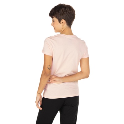Camiseta Puma Manga Curta Essentials Metallic Logo Tee - Feminina - Foto 3