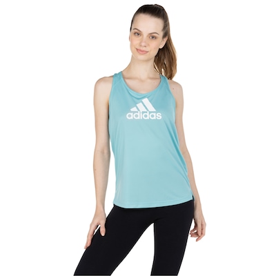 Camiseta Regata adidas Performance - Feminina - Foto 2