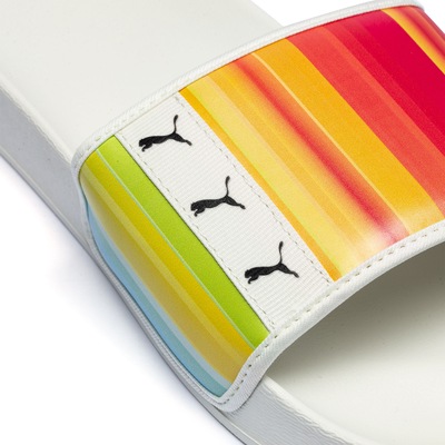 Chinelo Puma Leadcat FTR Rainbow - Slide - Adulto - Foto 6