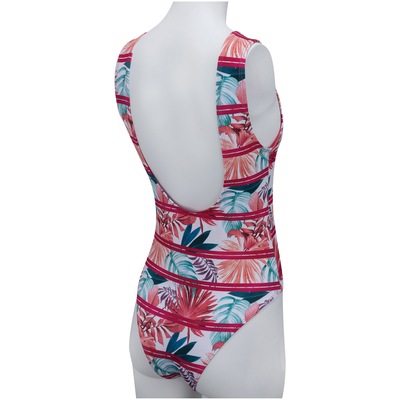 Maiô para Natação Estampado Oxer Rodes Flora - Adulto - Foto 4