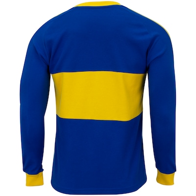 Camisa Manga Longa Boca Juniors adidas Iconic - Masculina - Foto 2