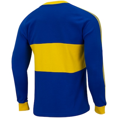 Camisa Manga Longa Boca Juniors adidas Iconic - Masculina - Foto 4