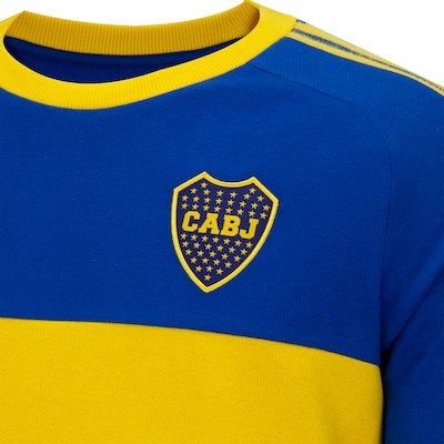 Camisa Manga Longa Boca Juniors adidas Iconic - Masculina - Foto 5