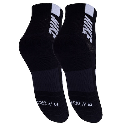 Kit de Meias Cano Médio Nike Multiplier com 2 Pares - Adulto - Foto 2