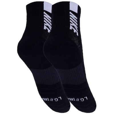 Kit de Meias Cano Médio Nike Multiplier com 2 Pares 39 a 43 - Adulto - Foto 2