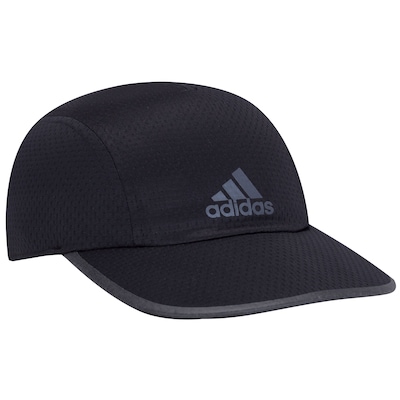 Boné Aba Curva adidas Running Mesh Aeroready - Strapback - Adulto - Foto 5