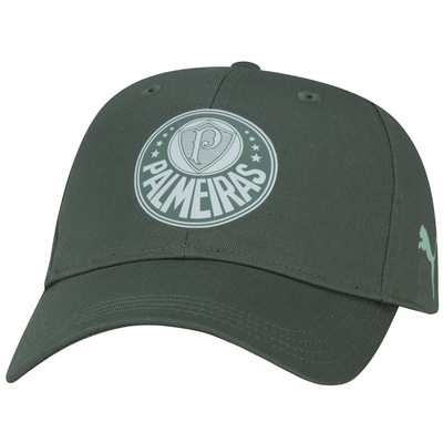 Boné do Palmeiras Puma Aba Curva Snapback Sep Training Cap - Adulto - Foto 1