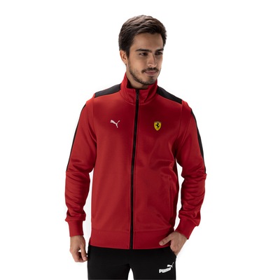 Jaqueta Puma Scuderia Ferrari Race T7 Track JKT - Masculina - Foto 2