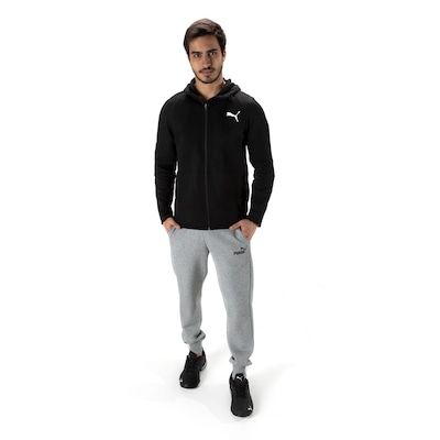 Jaqueta Puma com Capuz Evostripe Core FZ Hoodie - Masculina - Foto 4
