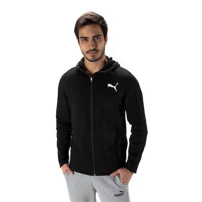 Jaqueta Puma com Capuz Evostripe Core FZ Hoodie - Masculina - Foto 2